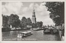 AMSTERDAM - Oude Schans met Montelbaanstoren