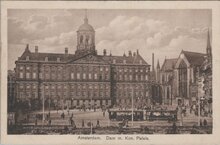 AMSTERDAM - Dam m. Kon. Paleis