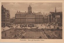 AMSTERDAM - Dam met Koninklijk Paleis