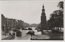 AMSTERDAM - Oude Schans met Montelbaanstoren