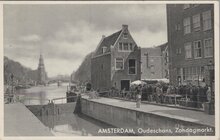 AMSTERDAM - Oudeschans, Zondagmarkt