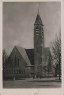 KAMPEN - Wilhelminalaan met Westerkerk