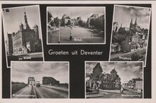 DEVENTER - Meerluik Groeten uit Deventer