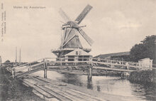 AMSTERDAM - Molen bij Amsterdam