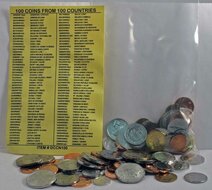 100 Different Coins from 100 Countries – No Duplicates