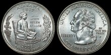 UNITED STATES KM.344 - 1/4 Dollar 2003 Alabama UNC