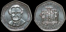 JAMAICA KM.164 - 1 Dollar 1995 UNC
