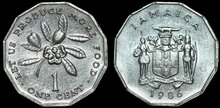 JAMAICA KM.64 - 1 Cent 1986 UNC
