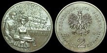 POLAND KM.Y.507 - 2 zlote 2004 Harvest Festival UNC