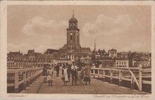 DEVENTER - Gezicht op Deventer vanaf de Worp