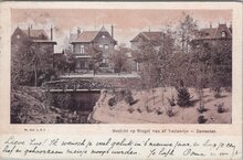 DEVENTER - Gezicht op Singel van af 't eilandje