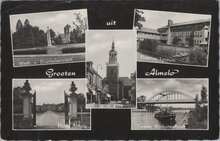 ALMELO - Meerluik Groeten uit Almelo