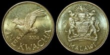 MALAWI KM.65 - 1 Kwacha 2004 UNC