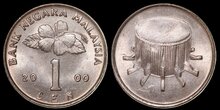 MALAYSIA KM.49 - 1 Sen 2000 UNC