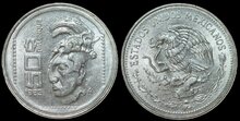 MEXICO KM.492 - 50 Centavos 1983 UNC