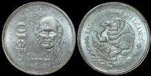 MEXICO KM.512 - 10 Pesos 1985 XF