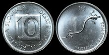 SLOVENIA KM.7 - 10 Stotinov 1992 UNC