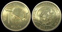 URUGUAY KM.135 - 1 Peso 2011 UNC