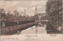 ALMELO - Gezicht op het Kolkje