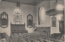 BURGH - Interieur van de Kerk te Burgh