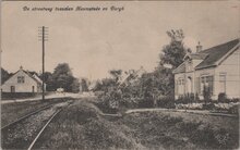 HAAMSTEDE - De Straatweg tusschen Haamstede en Burgh