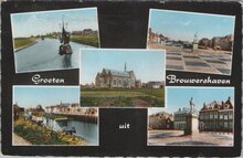 BROUWERSHAVEN - Meerluik Groeten uit Brouwershaven