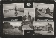 BROUWERSHAVEN - Meerluik Groeten uit Brouwershaven