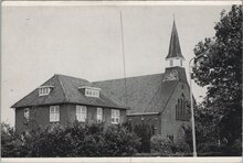 KRABBENDIJKE - Geref. Kerk Krabbendijke met Pastorie