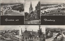 DOMBURG - Meerluik Groeten uit Domburg