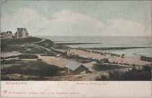 DOMBURG - Gezicht op Strand en Zee