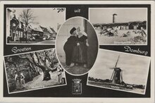 DOMBURG - Meerluik Groeten uit Domburg