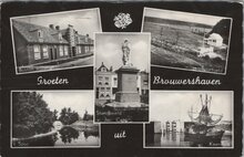 BROUWERSHAVEN - Meerluik Groeten uit Brouwershaven