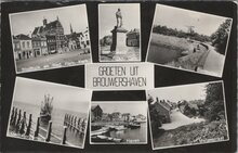 BROUWERSHAVEN - Meerluik Groeten uit Brouwershaven