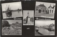 BROUWERSHAVEN - Meerluik Groeten uit Brouwershaven