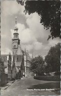 VEERE - Markt met Stadhuis