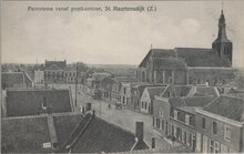 ST. MAARTENSDIJK - Panorama vanaf postkantoor