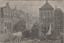 UTRECHT - Oude Gracht vanaf de Bezembrug