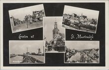 ST. MAARTENSDIJK - Meerluik Groeten uit St. Maartensdijk