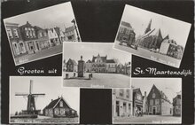 ST. MAARTENSDIJK - Meerluik Groeten uit St. Maartensdijk
