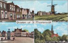 ST. MAARTENSDIJK - Meerluik Groeten uit St. Maartensdijk