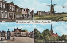ST. MAARTENSDIJK - Meerluik Groeten uit St. Maartensdijk