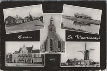 ST. MAARTENSDIJK - Meerluik Groeten uit St. Maartensdijk
