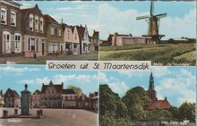 ST. MAARTENSDIJK - Meerluik Groeten uit St. Maartensdijk