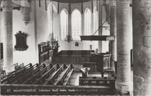 ST. MAARTENSDIJK - Interieur Ned. Herv. Kerk