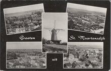 ST. MAARTENSDIJK - Meerluik Groeten uit St. Maartensdijk