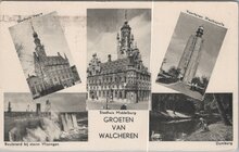 WALCHEREN - Meerluik Groeten van Walcheren