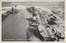 ZUIDERZEEWERKEN - Werkhaven aan de Nieuwe Polder