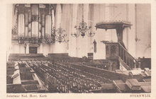 STEENWIJK - Interieur Ned. Herv. Kerk
