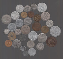 Verzameling Europa munten – Afwisselende soorten
