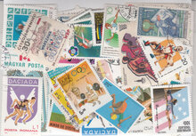 Summer Sports Stamps Collection - 100 Different Stamps